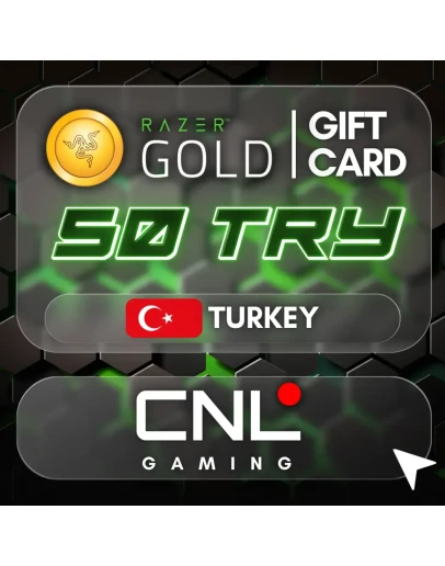 24/7 АВТО RazerGold 50 TRY (подарочная карта)