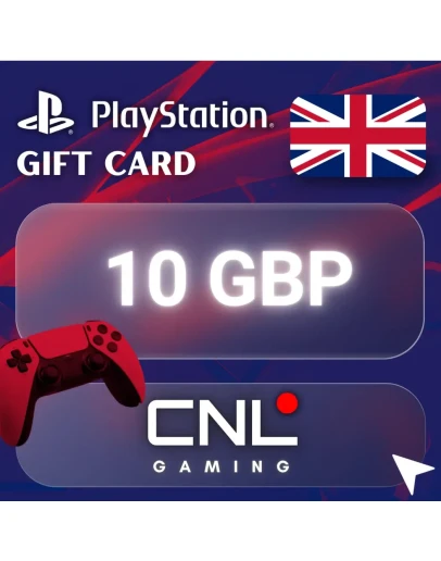 24/7 АВТО PlayStation 10 GBP (подарочная карта)