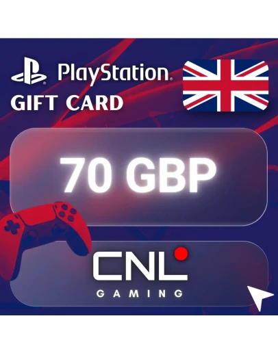 24/7 АВТО PlayStation 70 GBP (подарочная карта)