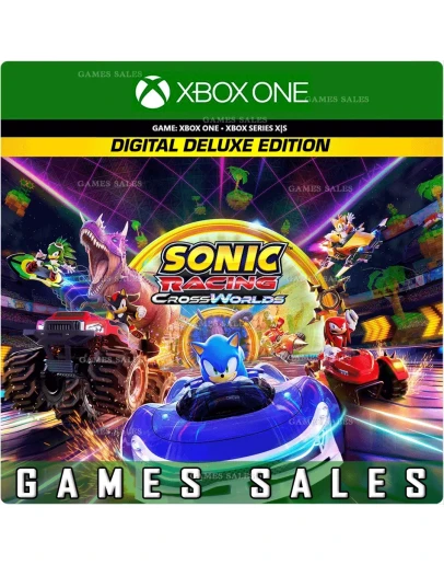 SONIC RACING: CROSSWORLDS DELUXEXBOX ONEXSКЛЮЧ