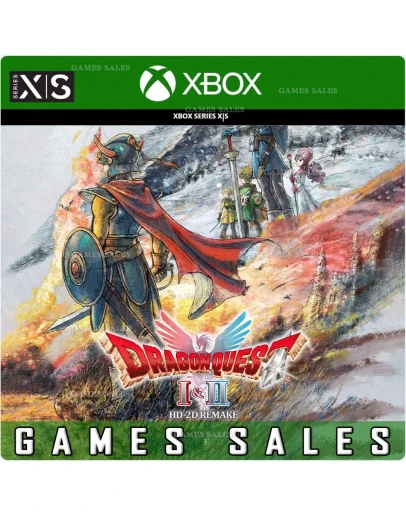 DRAGON QUEST I &amp II HD-2D REMAKEXBOXXS+PCКЛЮЧ