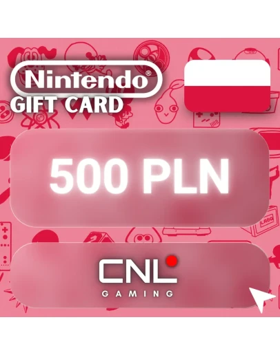 24/7 АВТО Nintendo eShop 500 злотых (подарочная карта