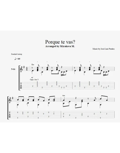 Porque Te Vas (В последний раз)