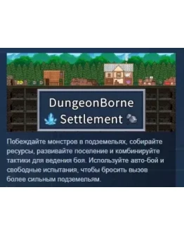 Dungeonborne Settlement АВТОДОСТАВКА STEAM РОССИЯ