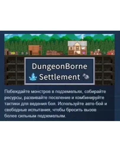 Dungeonborne Settlement АВТОДОСТАВКА STEAM РОССИЯ
