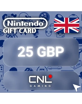 24/7 АВТО Nintendo eShop 25 фунтов стерлингов (подаро