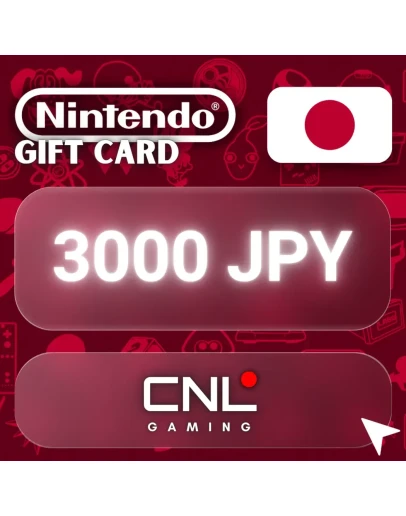 24/7 АВТО Nintendo eShop 3000 иен (подарочная карта)