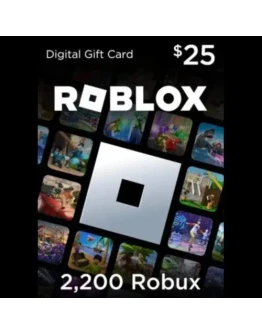 Roblox Card 25 USDРоблоксRobuxРобуксСША
