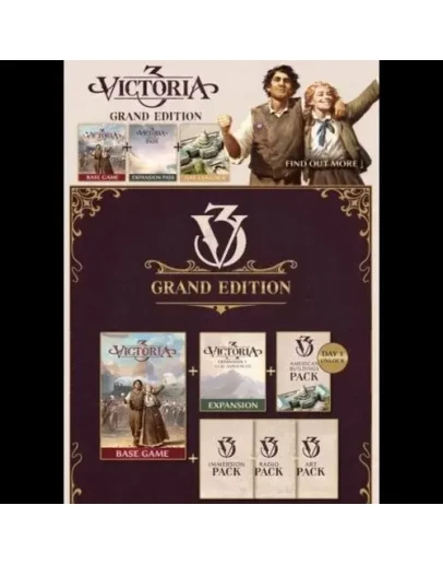 Victoria 3 Grand Edition (PC) Steam Key EUROPE