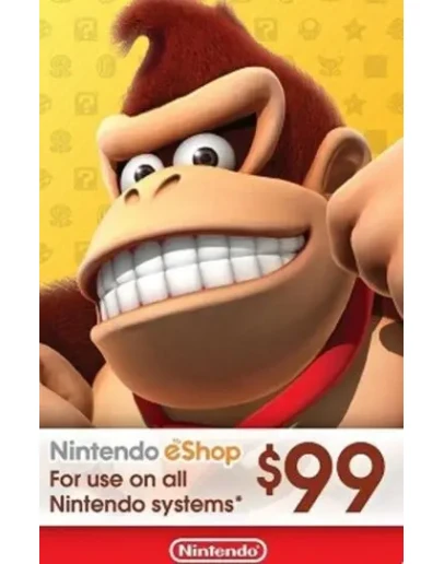 Nintendo eShopCard 99 CADКлюч картаНинтендоКанада