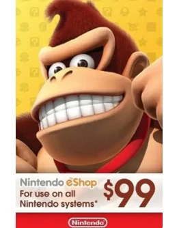 Nintendo eShopCard 99 CADКлюч картаНинтендоКанада