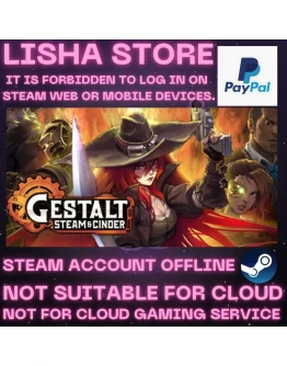 Gestalt: Steam and Cinder Стим 30 или 90 дней