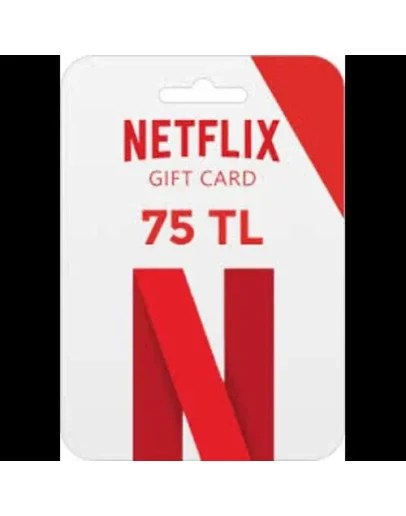 Netflix Gift Card 75 TLКлюч Нетфликс Турция