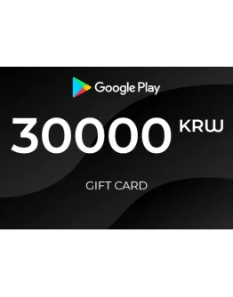 Google Play Gift Card 30.000 KRWKey Южная Корея