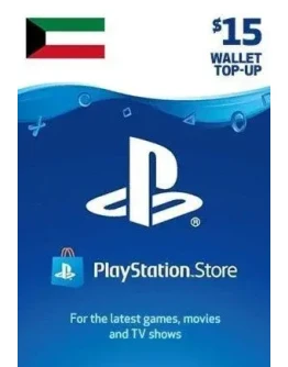 PlayStation NetworkCard 15 USDKWDPSN Key Кувейт