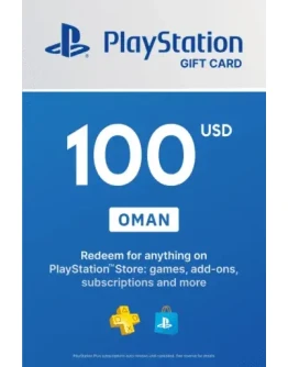 PlayStation Network Card 100 USDOMNPSN Key Оман