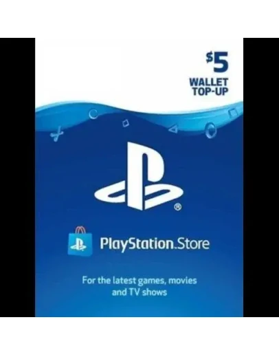 PlayStation Network Card 5 USDQATPSN Key Катар