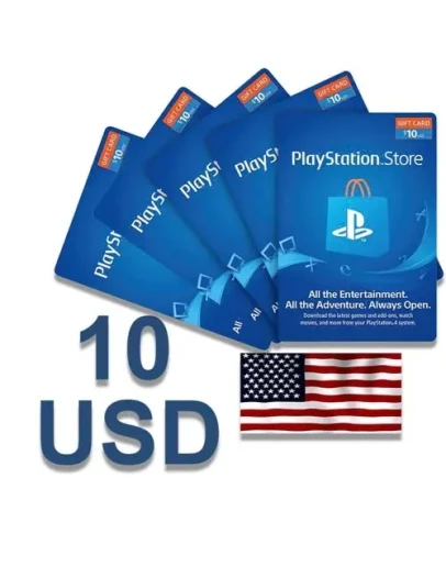 PlayStation NetworkCard 10 USDUSAКлюч PSNСША PlayStation NetworkCard 10 USDUSAКлюч PSNСША