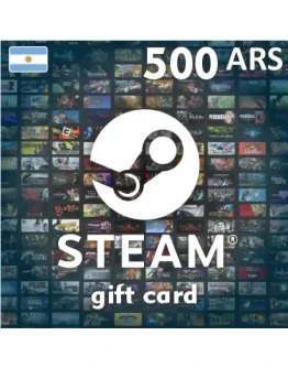 Steam Wallet GiftCard 500 ARSКлюч Аргентина