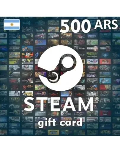 Steam Wallet GiftCard 500 ARSКлюч Аргентина