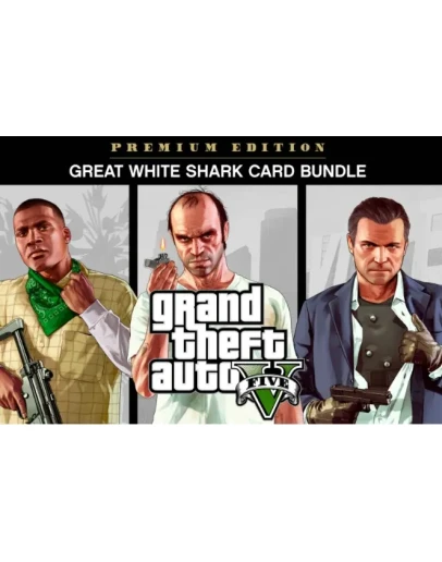 GTAVPremium Online Ed&ampGreat White Shark Card Rockstar