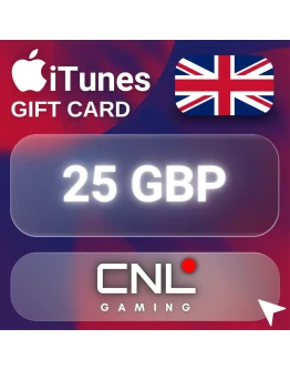 24/7 AUTO Apple &amp iTunes 25 GBP (Gift Card)