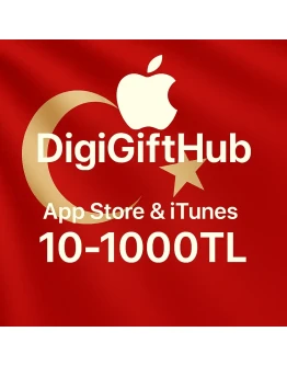 Карта App Store &amp iTunes 10-1000TL Турция gift card