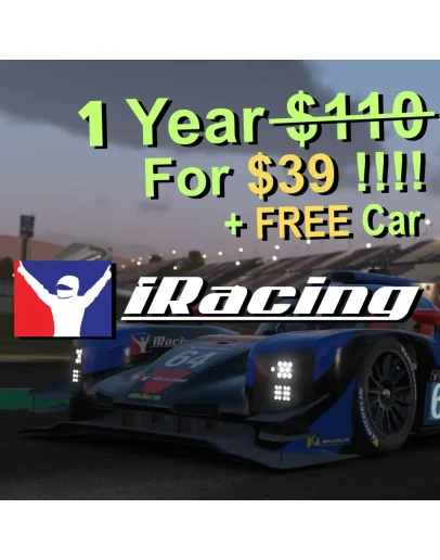 iRacing код членства на 1 год + автомобиль FIA F4