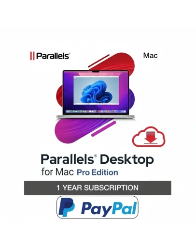 Parallels Desktop 26 Pro for Mac 1 Year + Paypal