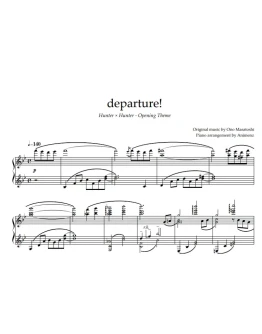 Ноты Animenz - departure! (Hunter x Hunter 2011 OP)