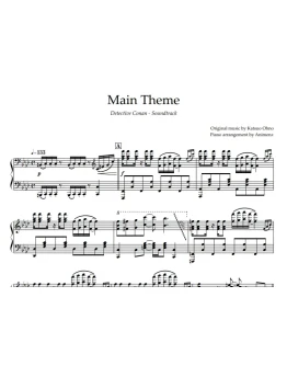 Ноты Animenz - Main Theme Detective Conan OST