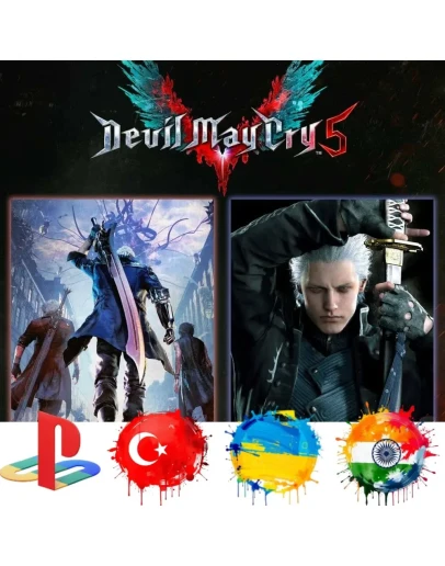 Devil May Cry 5 + Vergil PS4/Турция/Украина/Индия/PS