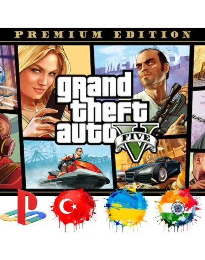 Grand Theft Auto V Premium Edition /GTA 5/PS4/PS