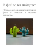 Схема для бисера: Кактус RUEN