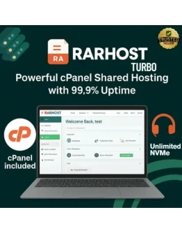 RARHost Пожизненный хостинг cPanel Безлимитный NVMe