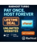 RARHost Пожизненный хостинг cPanel Безлимитный NVMe