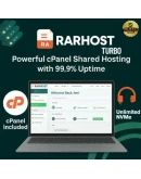 RARHost Пожизненный хостинг cPanel Безлимитный NVMe