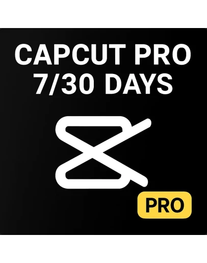 Частный аккаунт Capcut Pro на 7/30 дней