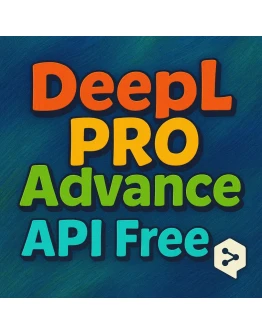 DeepL PRO Advance API Бесплатно 1 месяц персональн