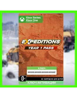 Ключ Expeditions: A MudRunner Game Year 1 Pass XBOX