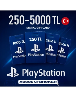 Карта Playstation Network (PSN) 250-5000 TL (ТУРЦИЯ) 0