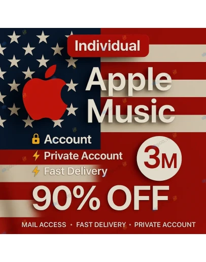 Apple Music аккаунт 3M США Индивидуальный