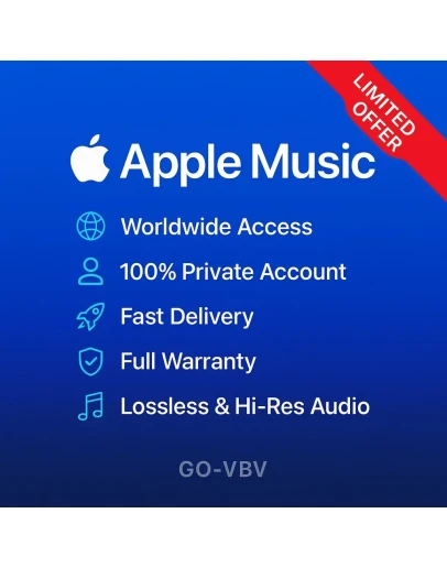 Apple Music Семейный 1M Глобально PRO US