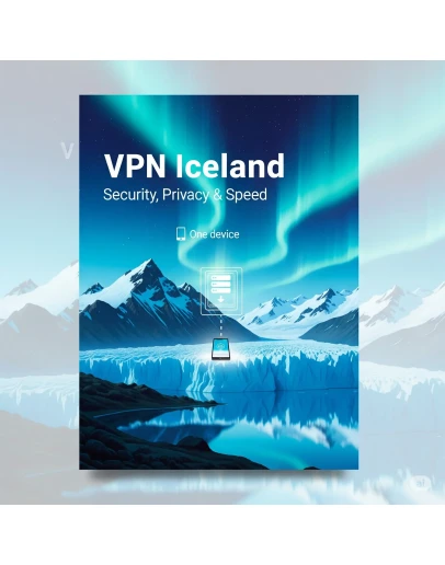 Личный ключ - Исландия Безлимит 1 месяц