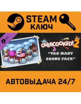 Overcooked! 2 - Too Many Cooks Pack. STEAM-ключ