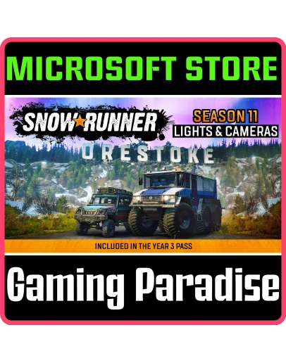 SNOWRUNNER - SEASON 11: LIGHT AND CAMERAS (WINDOWS) PC