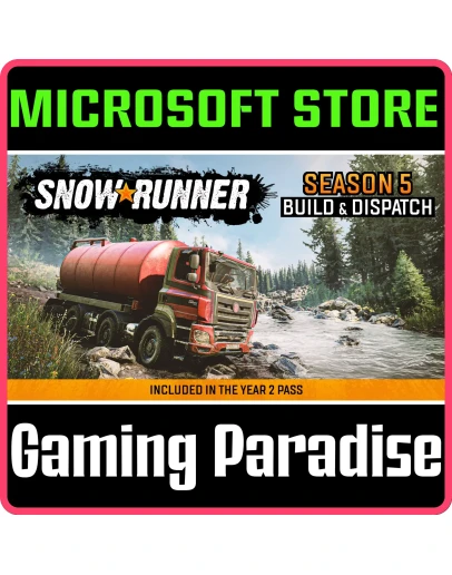 SNOWRUNNER - SEASON 5: BUILD &amp DISPATCH (WINDOWS 10) PC