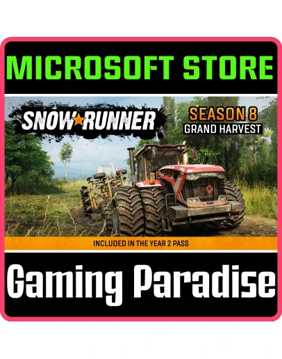 SNOWRUNNER - SEASON 8: GRAND HARVEST (WINDOWS) PC (WIN)