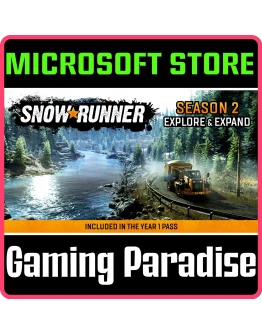 SNOWRUNNER - SEASON 2: EXPLORE &amp EXPAND (WINDOWS 10) PC