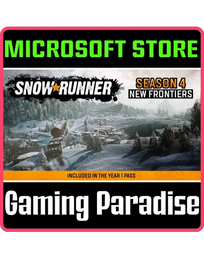 SNOWRUNNER - SEASON 4: NEW FRONTIERS (WINDOWS 10) PC (W